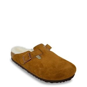 BIRKENSTOCK WOMEN'S BOSTON SHEARLING CLOG